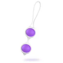 WomanVibe Keisy II Silikonske Trening Loptice - Dvostruke, Mekani Dodir, 65g