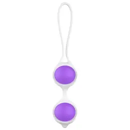 WomanVibe Keisy II Silikonske Trening Loptice - Dvostruke, Mekani Dodir, 65g