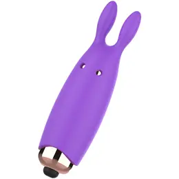 Womanvibe Bugsy Silikonski Dvostruki Intimni Masažer, Roze, 7.3 cm