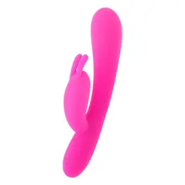 Moressa Telmo Premium Silikonski Punjivi Dvostruki Vibrator 19.5cm