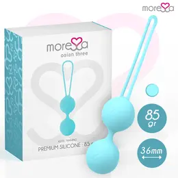 Moressa Osian Three Premium Tirkizni - Silikonski Trening Set za Karlicu 85g
