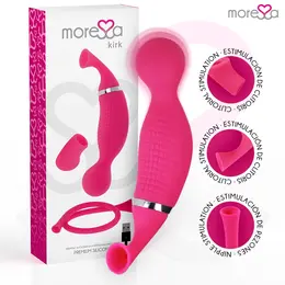 Moressa Kirk Duo Multi-Function Silicone Massager 12 Modes Rechargeable