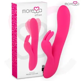 Moressa Ethan Premium Silikonski Dvostruki Motor Intimni Uređaj, USB, 205mm