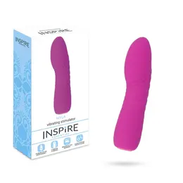 INSPIRER ESSENTIAL Myla Ljubičasti - Fleksibilni Silikonski Vibrirajući Sistem USB