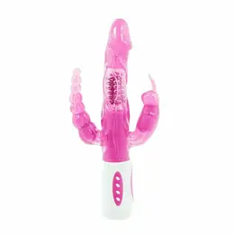 Baile Pretty Bunny Trostruki Rotator - Višezonski Vibracioni Sistem, Roze