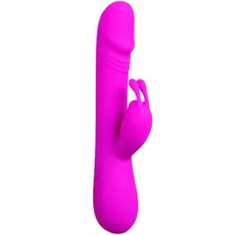 Pretty Love Clement Dual-Motor Intimate Machine with Flexible Rabbit Arm 21cm