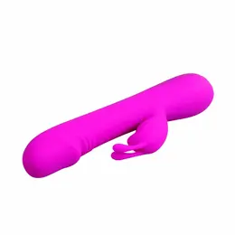 Pretty Love Clement Dual-Motor Intimate Machine with Flexible Rabbit Arm 21cm