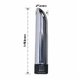 Baile Lady Finger Intimate Machine ABS Multi-Speed Silver 14.4cm
