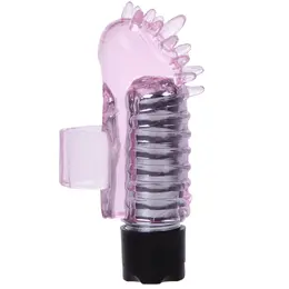 Baile Mini Silicone Finger Vibrator - Compact Intimate Stimulation Tool