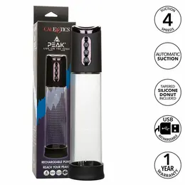 CalExotics Peak 4-Brzinski Punjivi Intimni Pumpni Sistem, Crni