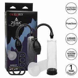 CalExotics Peak Stimulating Wave Intimate Pump Kit with Enhancer Ring