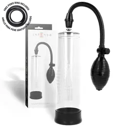 Intense Prozirna Pumpa 02 - Precizni Vakuum Sistem, 20cm, ABS i Silikon