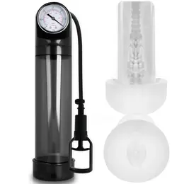 Pump Addicted RX9 Crni Vakuum Uređaj sa Intimnim Rukavom, 30cm