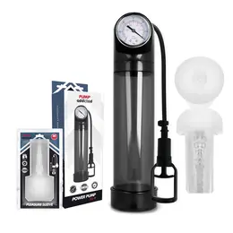 Pump Addicted RX9 Crni Vakuum Uređaj sa Intimnim Rukavom, 30cm