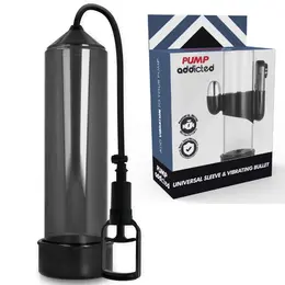 Pump Addicted RX7 Crni Vakuum Sistem sa Vibracionom Funkcijom 24cm
