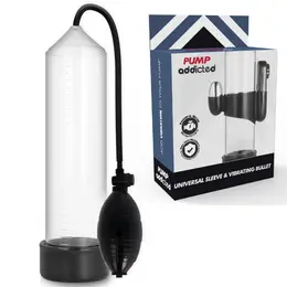 Pump Addicted RX3 Transparent Vacuum System with Vibration 23cm
