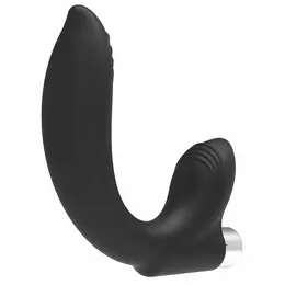 Addicted Toys Model 7 Crni - Punjivi Masažer Prostate, 11 cm