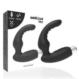 Addicted Toys Prostatički Vibrirajući Masažer Model 2 Crni, Punjiv