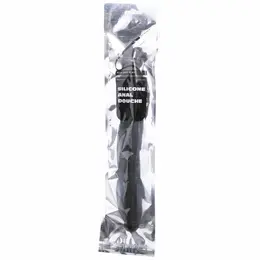 All Black Silikonski Higijenski Sistem Tuš Čep 27 cm Crni