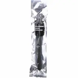 All Black Silikonska Higijenska Mlaznica 27cm - Fleksibilni Intimni Tuš Dodatak