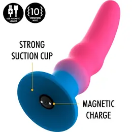 MYTHOLOGY KUNO UTOPIA S Intimna mašina sa vibracijom, višebojna, 13 cm