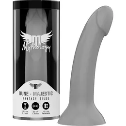 MYTHOLOGY Rune Majestic Silikonski fantazijski uređaj S Srebrni 15.5cm
