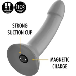 MYTHOLOGY Rune Majestic S Silver - Bežični vibrirajući intimni uređaj