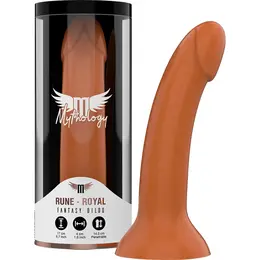 MYTHOLOGY Rune Royal Intimni fantazijski model M Zlatni silikon 17cm