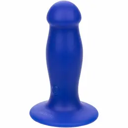 CalExotics Admiral First Mate Blue Silicone Vibrating Anal Plug 10 Modes