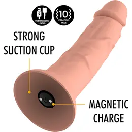 MYTHOLOGY Asher S Silicone Intimate Device, Skin Tone, WatchMe Compatible