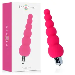 Intense Snoopy 7-Speed Silicone Device Pink Flexible Waterproof 13.5cm