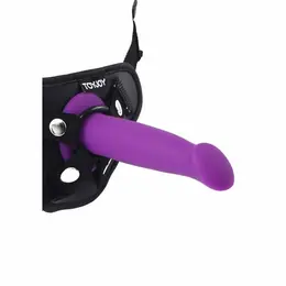 Get Real Goodhead Model 12 cm Ljubičasti Silikon sa Sisaljkom