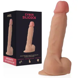 CYBERSILICOK Ansel Tečni Silikonski Model 15.5cm Bež Intimni Uređaj