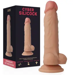 CYBERSILICOCK Jude Ultra Meki Tečni Silikonski Model 18cm Bež