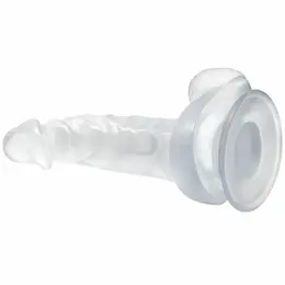 Baile Transparent Intimate Device 16.7 cm with Suction Cup & Base