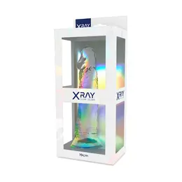 XRAY Prozirni Model 19 cm Transparentni Intimni Sistem sa Sisaljkom
