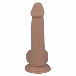 MR INTENSE Model 10 Anatomski Oblik 18 cm Prirodni Ton Sa Usisnom Bazom