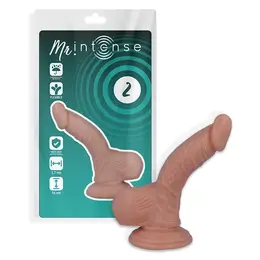 MR INTENSE Model 2 Anatomski Intimni Uređaj 16 cm Bež sa Usisnom Čašom