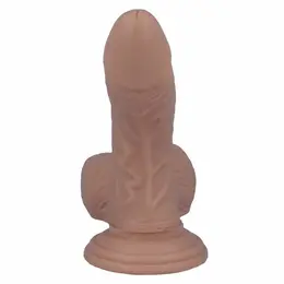 MR INTENSE Model 2 Anatomski Intimni Uređaj 16 cm Bež sa Usisnom Čašom