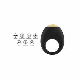 ToyJoy Luz Eclipse Light USB Punjivi Silikonski Prsten, 7 Režima, LED, Crni