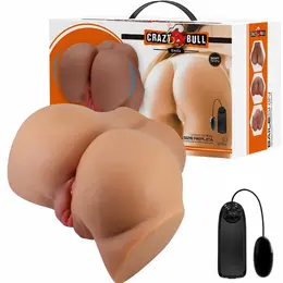 CRAZY BULL BM-009245Z-1 Intimate Machine Dual-Channel Vibrating Flesh