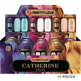 Pretty Love Olga Set - 15-Piece Silicone Intimate Sleeve Collection