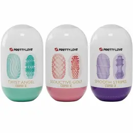 Pretty Love Cupid X 18 Set Intimnih Navlaka - 3 Teksture, 3 Boje, TPR