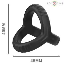 INTENSE Carson Dual Silicone Support Ring Black Ergonomic Model 4