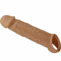 Pretty Love BI-026259 Intimate Extension Sleeve TPR Flesh 220mm