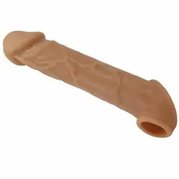 Pretty Love BI-026259 Intimate Extension Sleeve TPR Flesh 220mm