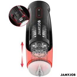 Jamyjob Storm Automatic Device 10 Modes Black-Red USB Waterproof