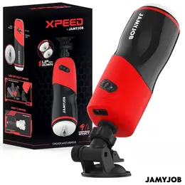 Jamyjob Xpeed Automatic Intimate Machine 5 Modes Sound Black-Red