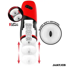 Jamyjob Xpeed Automatic Intimate Machine 5 Modes Sound Black-Red