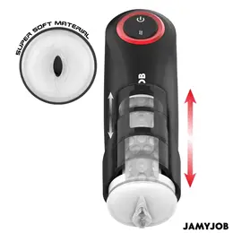 Jamyjob Gravity Automatska intimna mašina 5 modova USB Crno-Crvena